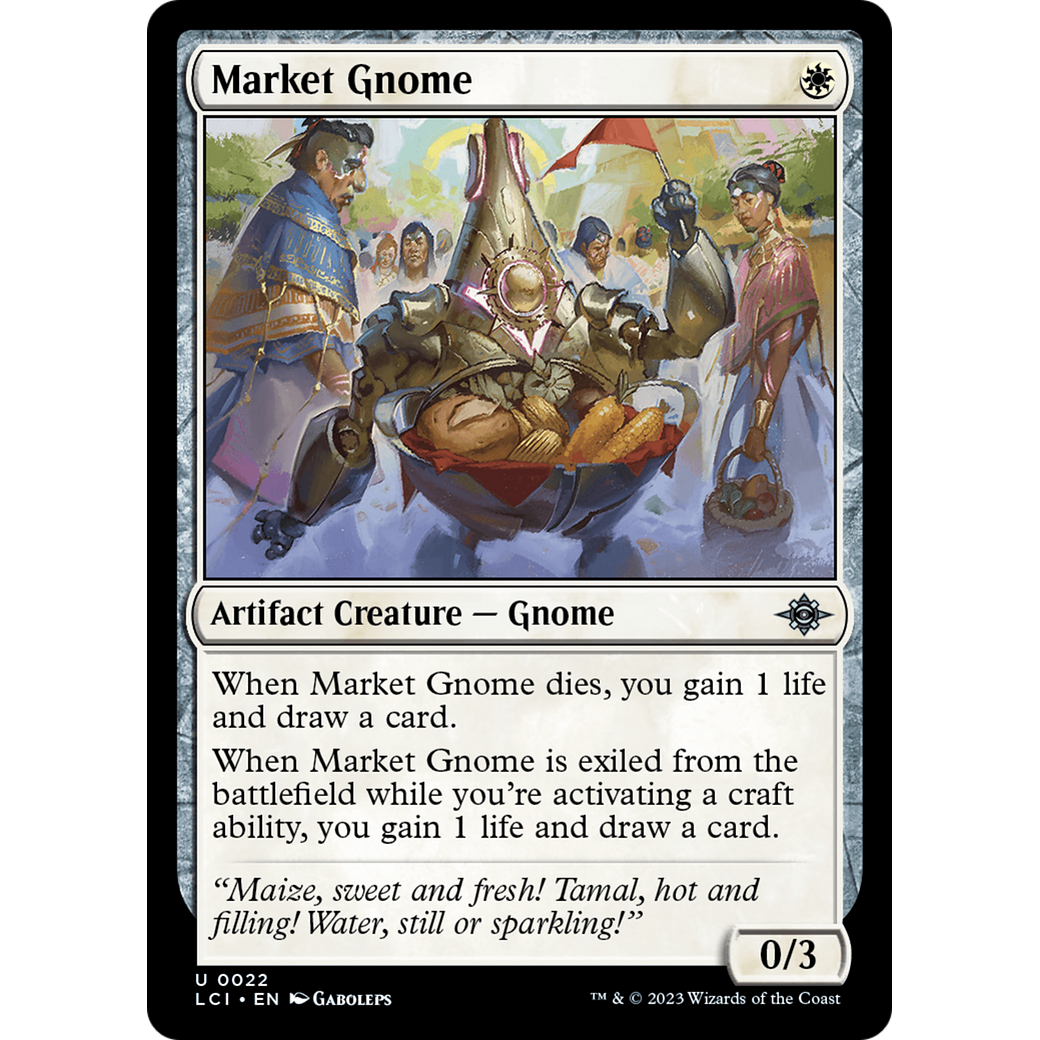 Market Gnome (LCI-022) - The Lost Caverns of Ixalan