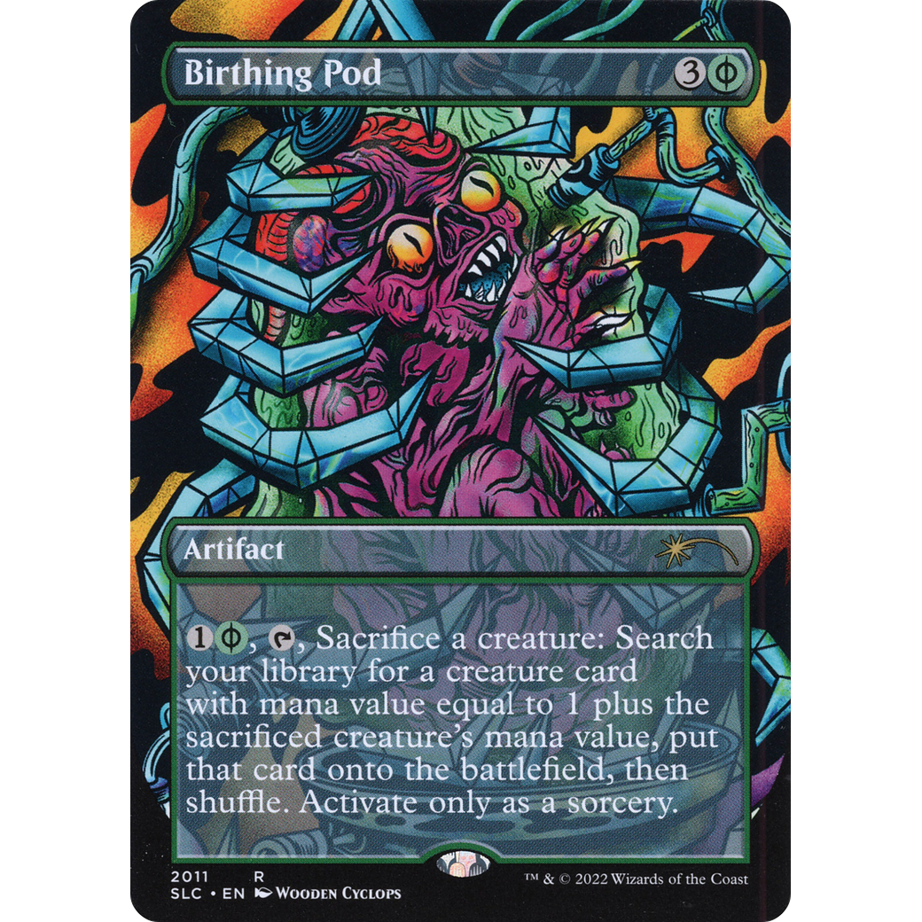Birthing Pod (SLC-2011) - Secret Lair Countdown Kit (Borderless) Foil