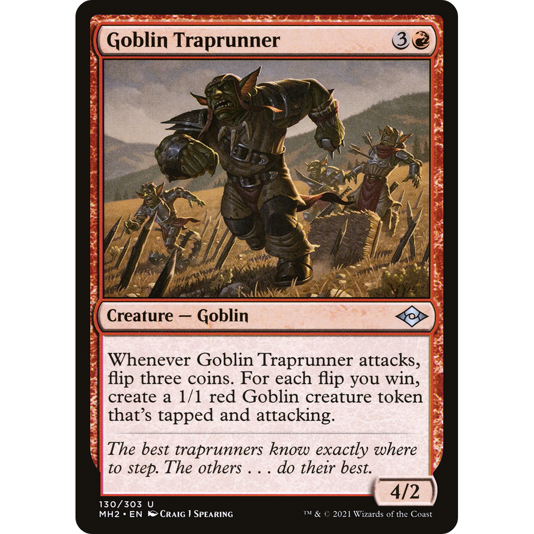 Goblin Traprunner (MH2-130) - Modern Horizons 2 Foil