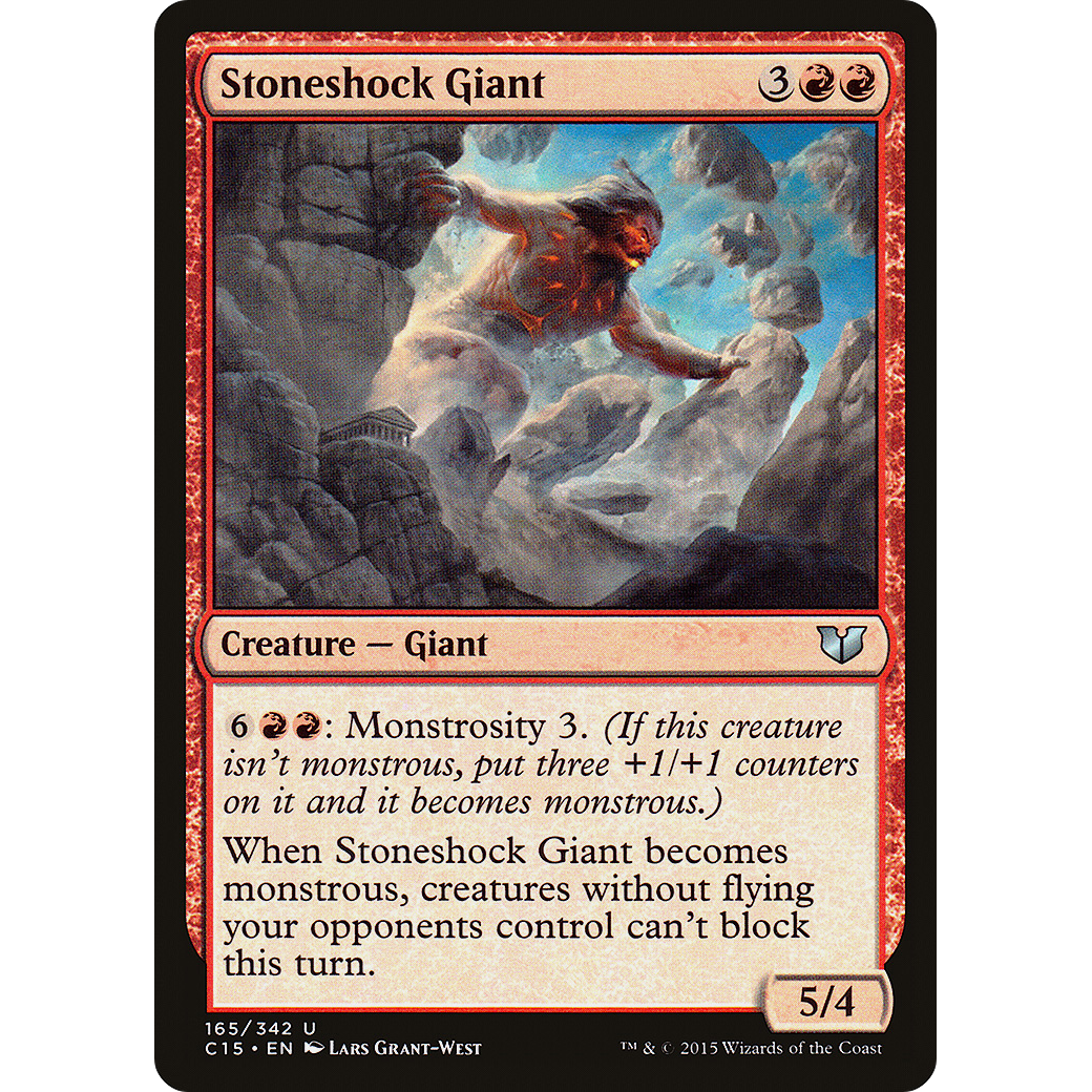 Stoneshock Giant (C15-165) - Commander 2015