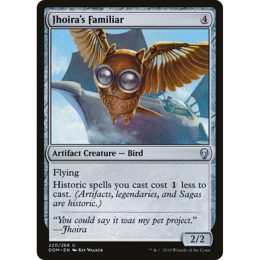 Jhoira's Familiar (DOM-220) - Dominaria Foil