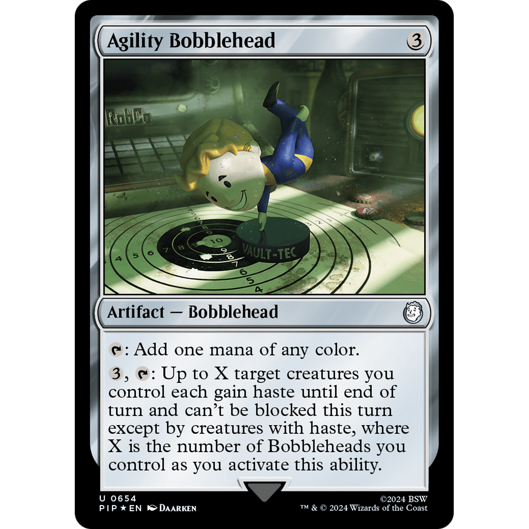 Agility Bobblehead (PIP-654) - Fallout Foil