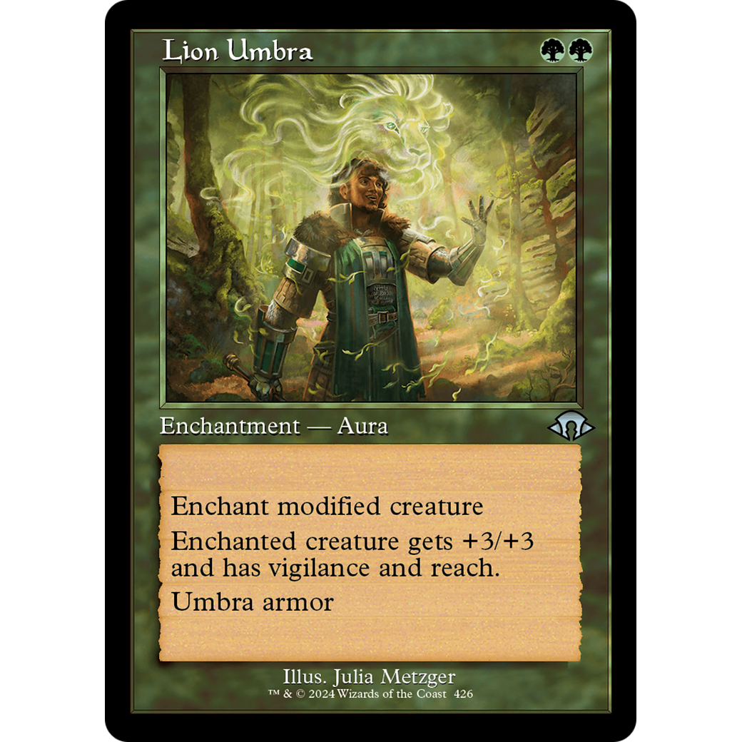 Lion Umbra (MH3-426) - Modern Horizons 3 Foil