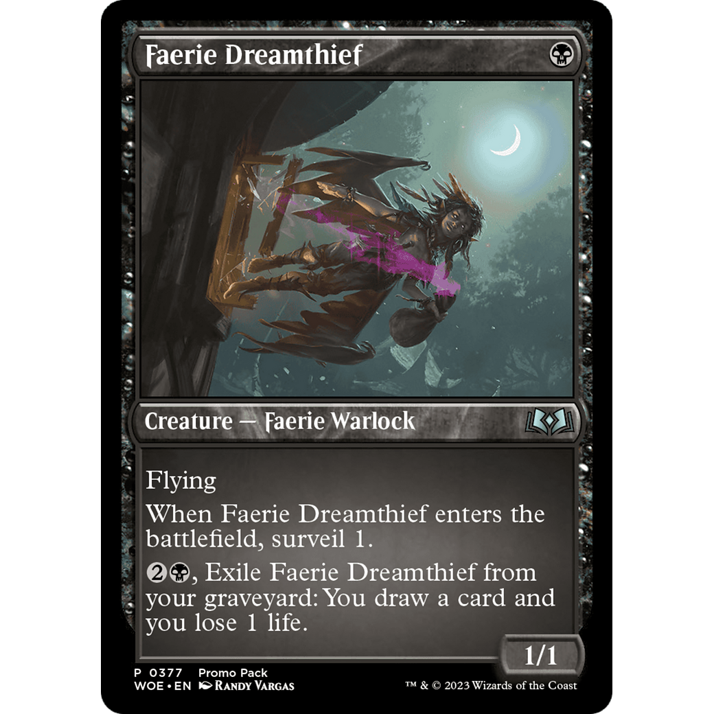 Faerie Dreamthief (PPWOE-377) - Wilds of Eldraine Foil