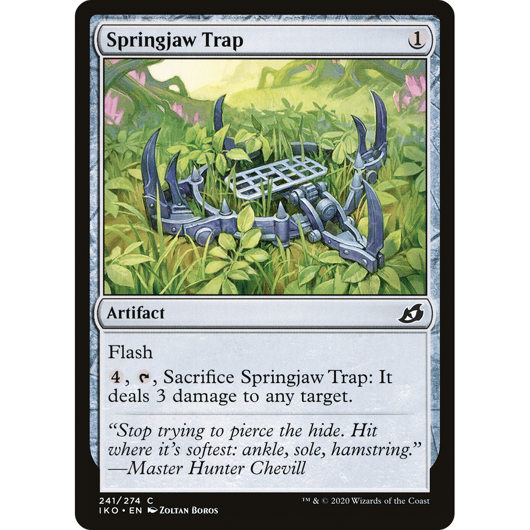 Springjaw Trap (IKO-241) - Ikoria: Lair of Behemoths