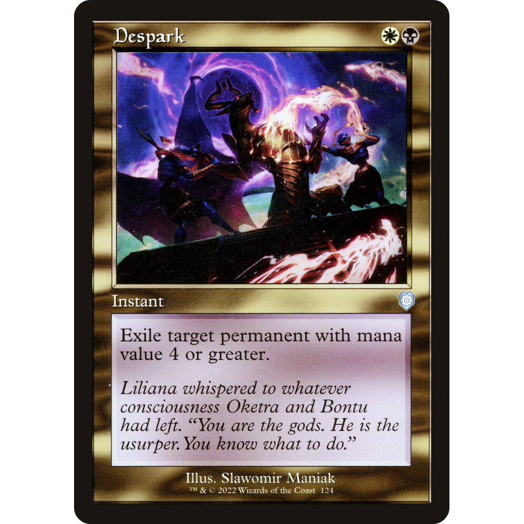 Despark (Retro Frame) (BRC-124) - The Brothers' War Commander