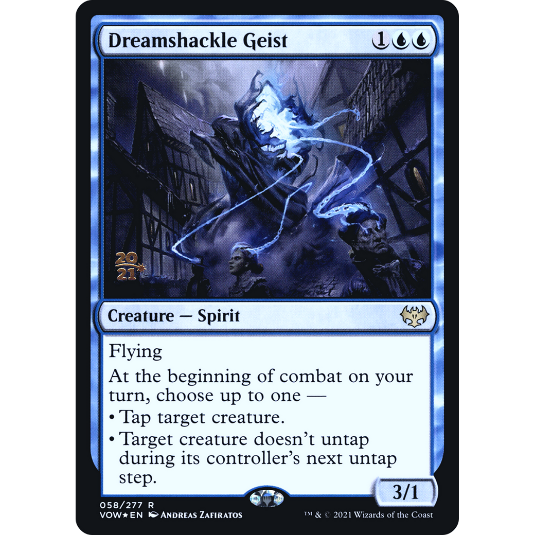 Dreamshackle Geist (PRE-058) - Innistrad: Crimson Vow Promos Foil