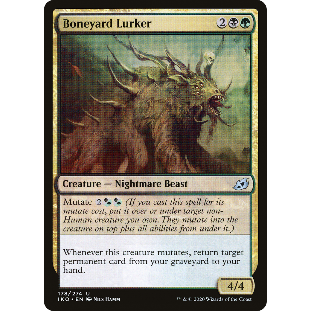Boneyard Lurker (IKO-178) - Ikoria: Lair of Behemoths