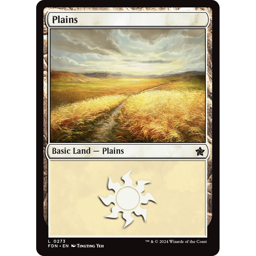 Plains (FDN-273) - Foundations Foil