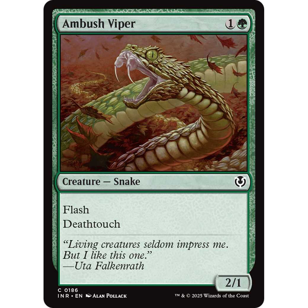 Ambush Viper (INR-186) - Innistrad Remastered Foil