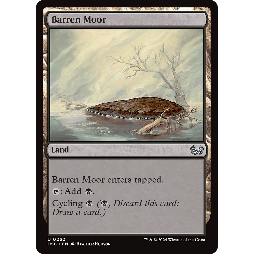 Barren Moor (DSC-262) - Duskmourn: House of Horror Commander