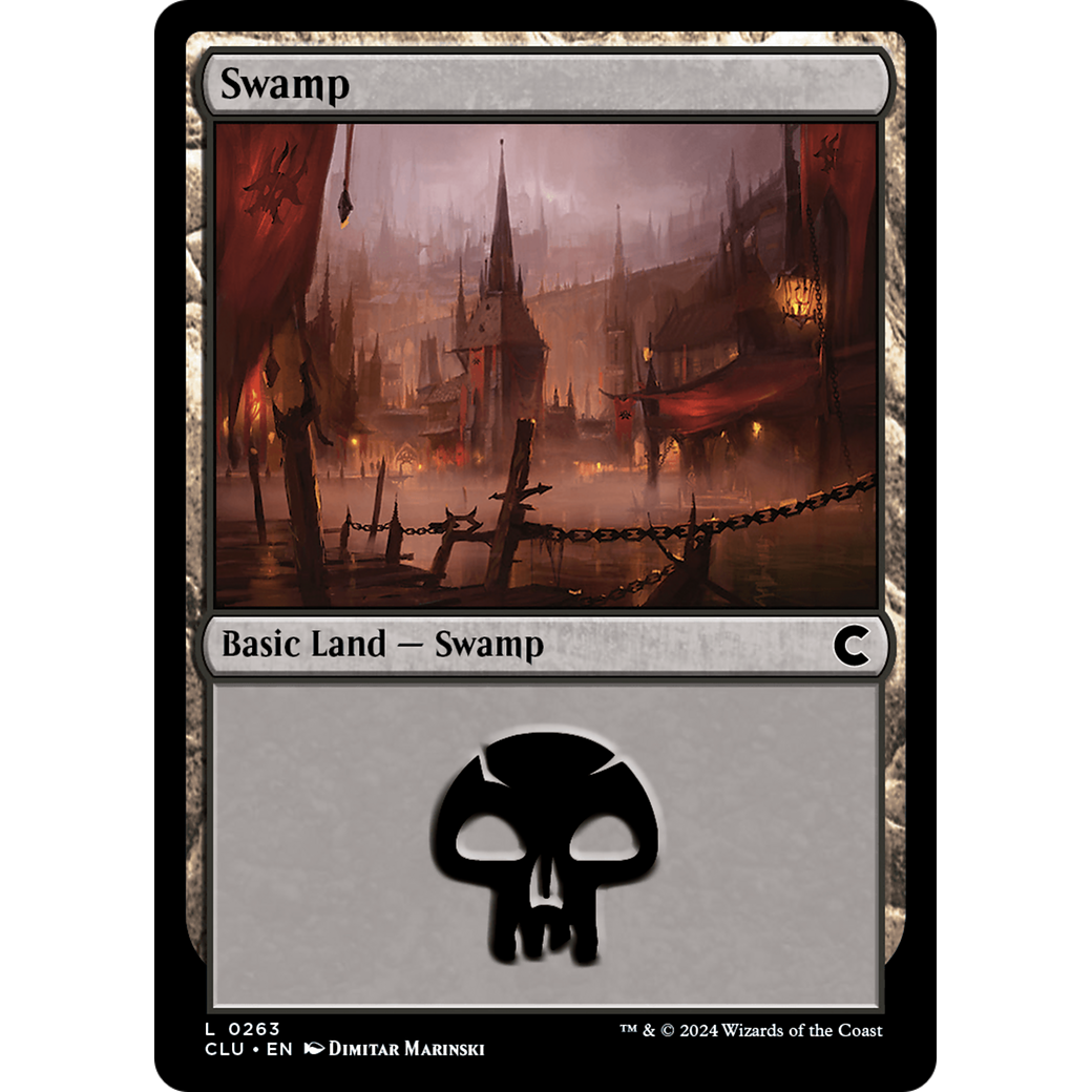 Swamp (0263) (CLU-263) - Ravnica: Clue Edition