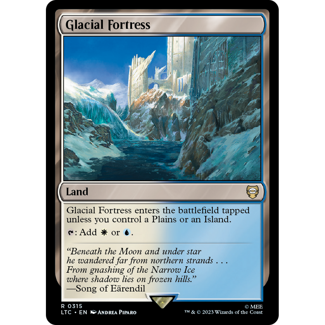 Glacial Fortress (LTC-315) - Tales of Middle-earth Commander