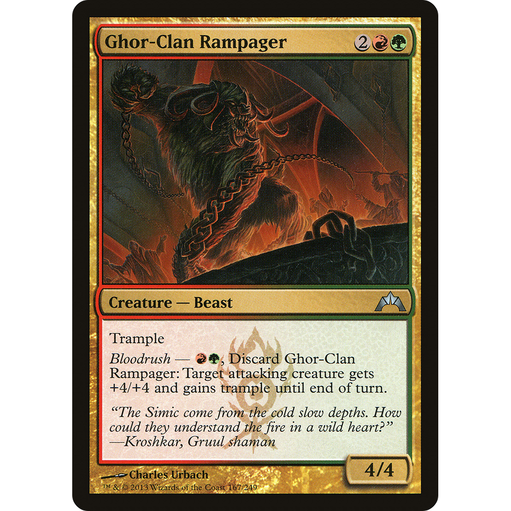 Ghor-Clan Rampager (GTC-167) - Gatecrash