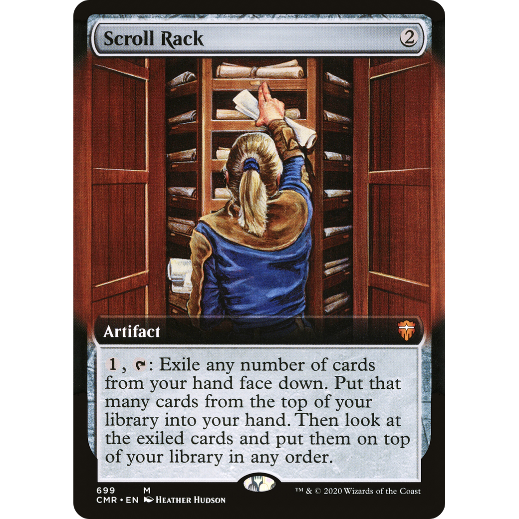 Scroll Rack (Extended Art) (CMR-699) - Commander Legends: (Extended Art)