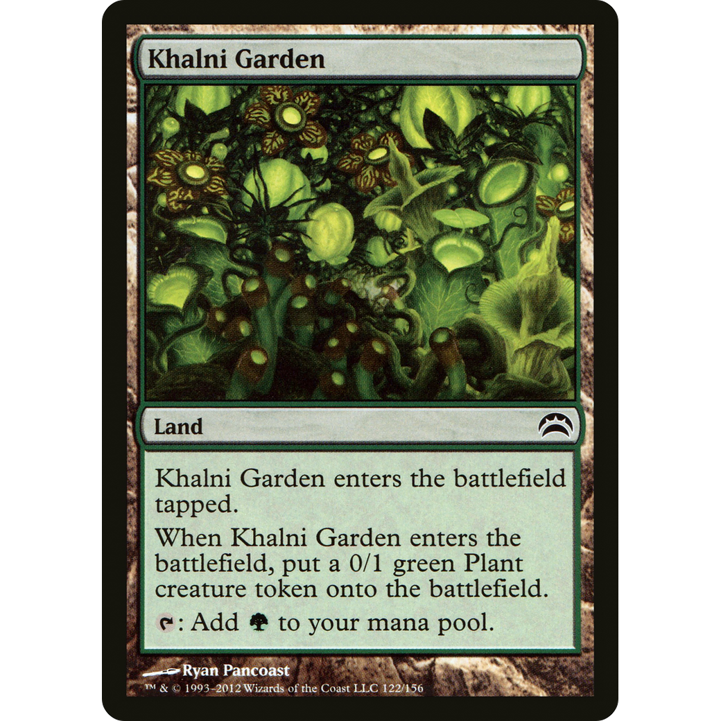 Khalni Garden (PC2-122) - Planechase 2012 Foil