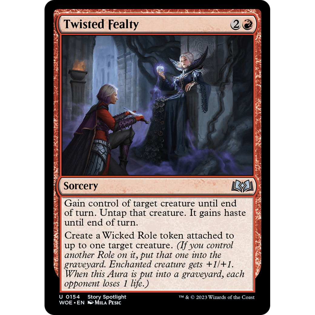 Twisted Fealty (WOE-154) - Wilds of Eldraine