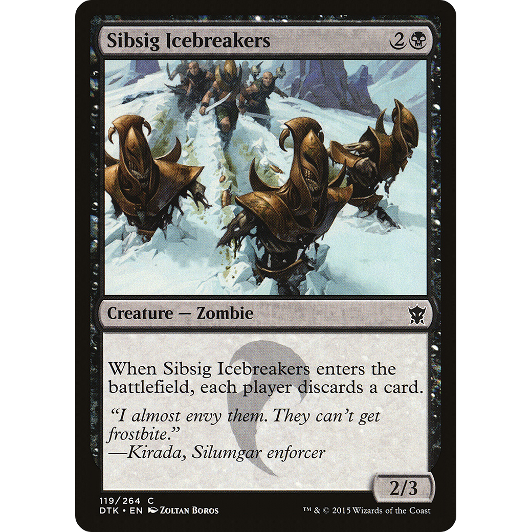 Sibsig Icebreakers (DTK-119) - Dragons of Tarkir