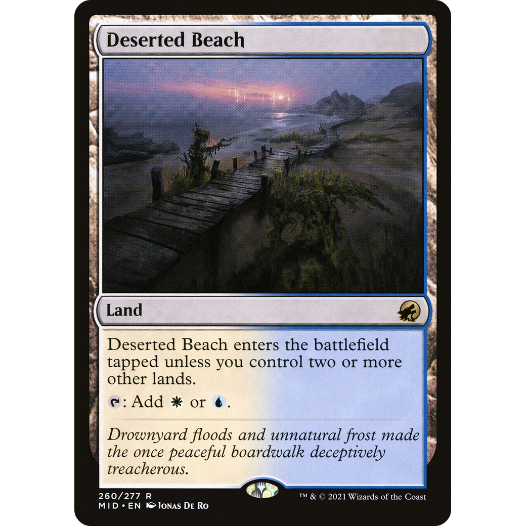 Deserted Beach (MID-260) - Innistrad: Midnight Hunt