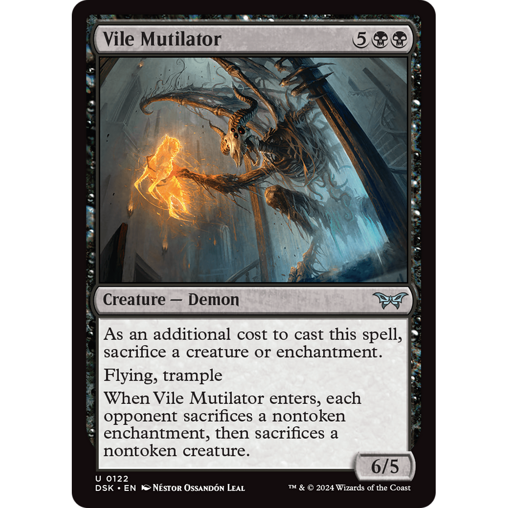 Vile Mutilator (DSK-122) - Duskmourn: House of Horror