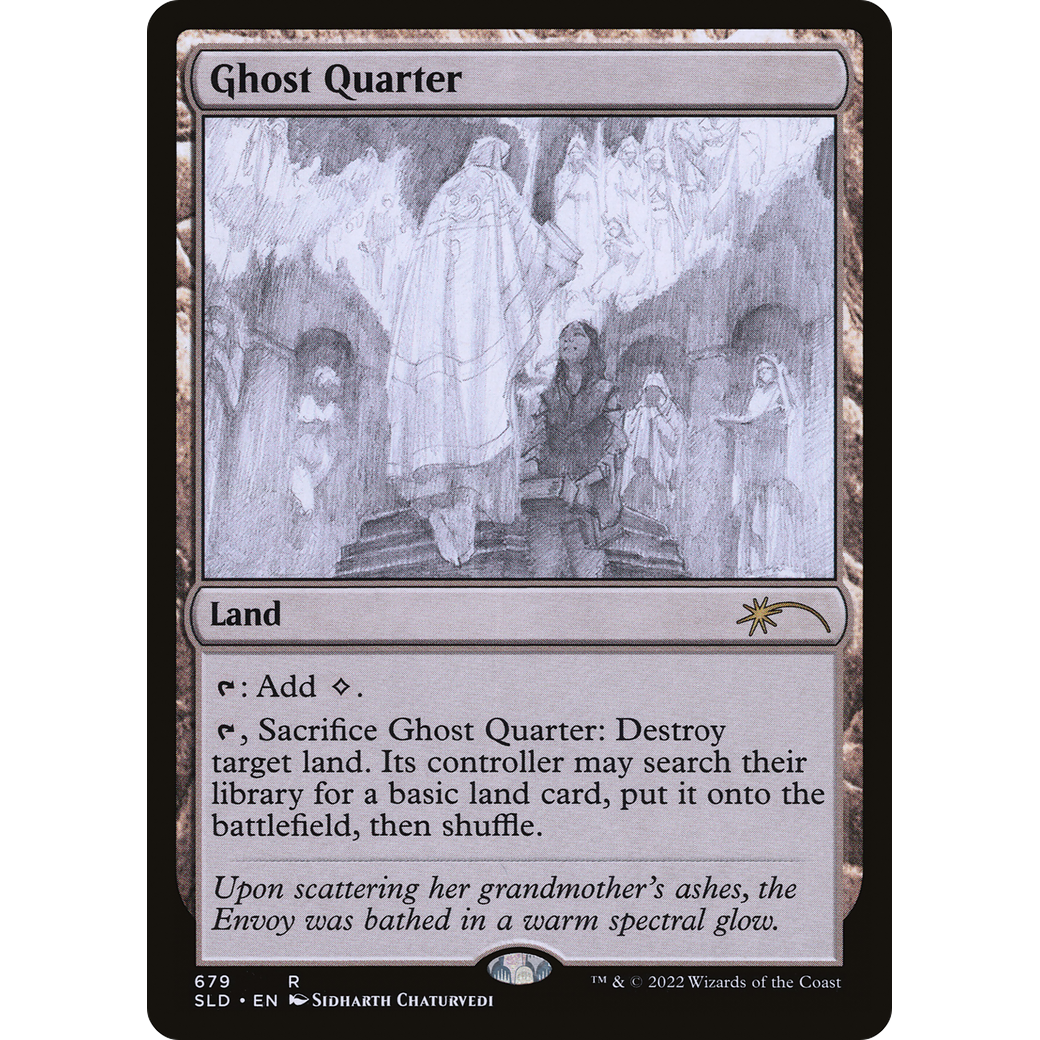 Ghost Quarter (679) (SLD-679) - Secret Lair Drop Foil
