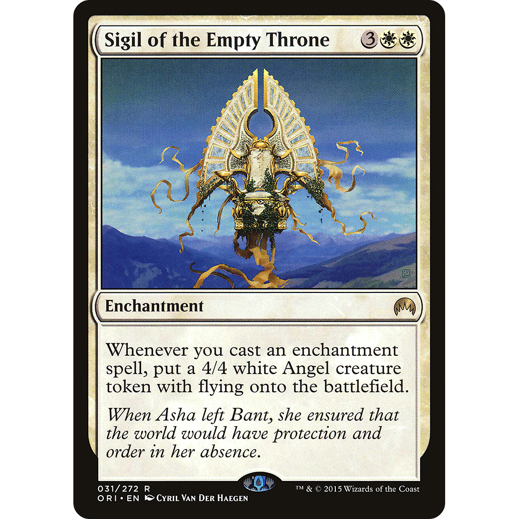 Sigil of the Empty Throne (ORI-031) - Magic Origins Foil