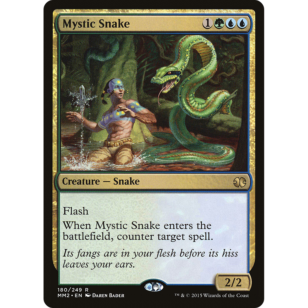 Mystic Snake (MM2-180) - Modern Masters 2015