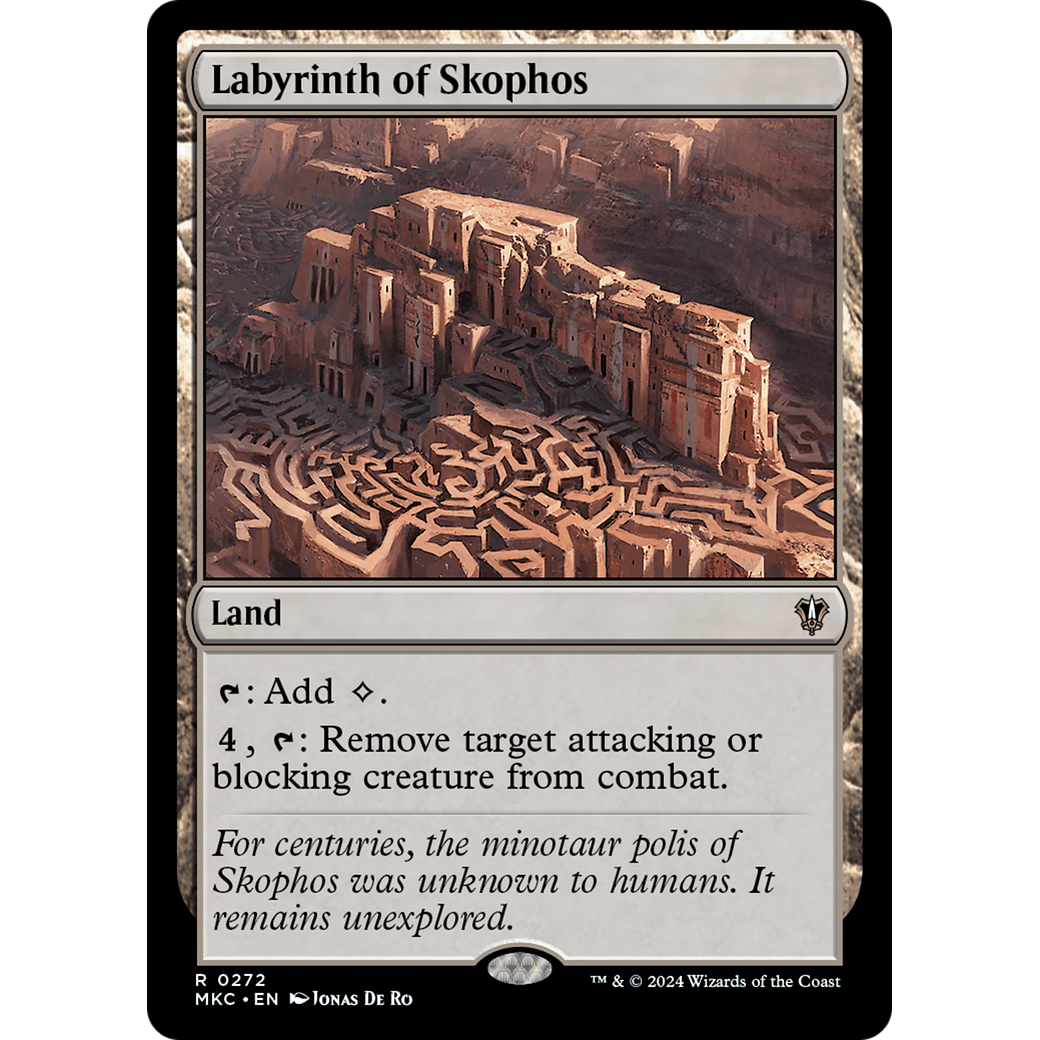 Labyrinth of Skophos (MKC-272) - Murders at Karlov Manor Commander