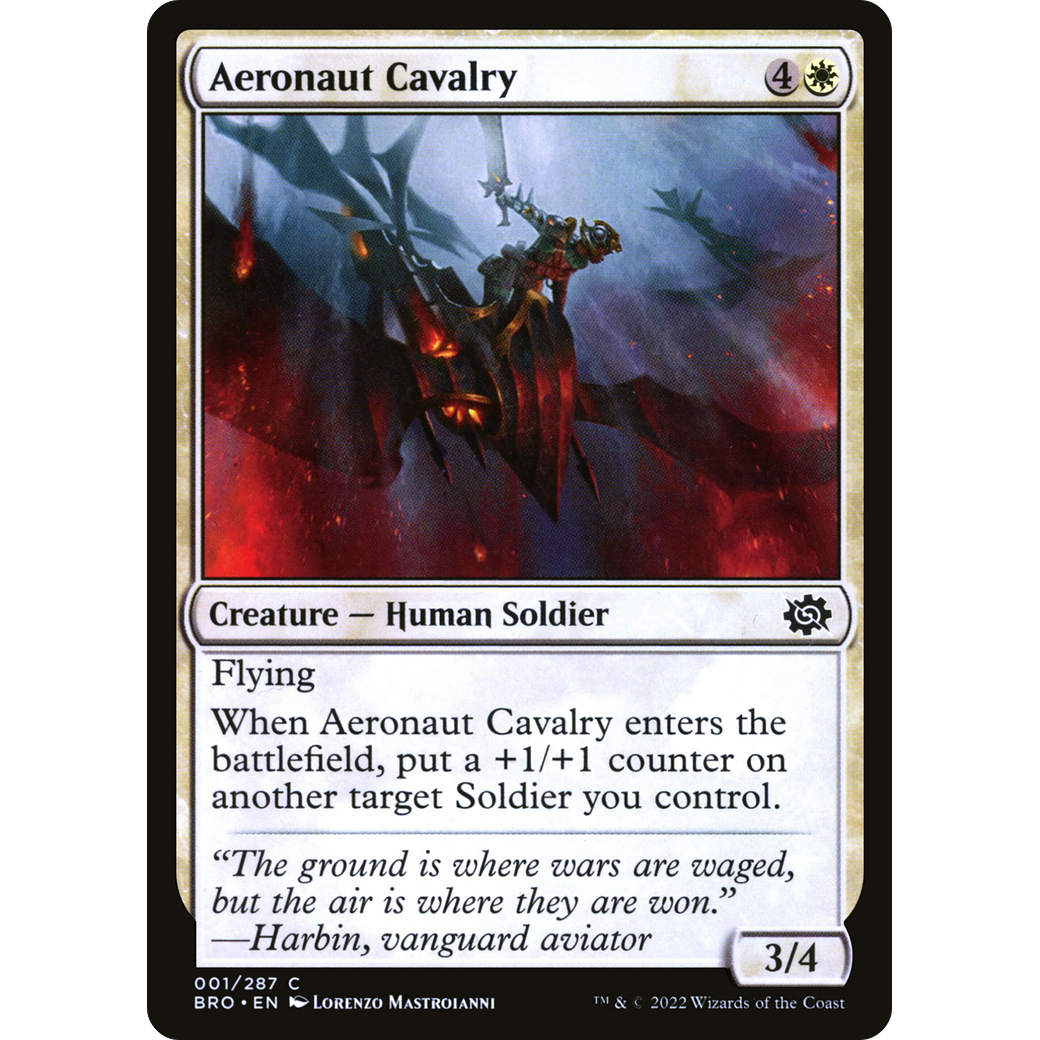 Aeronaut Cavalry (BRO-001) - The Brothers' War