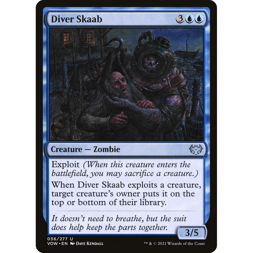 Diver Skaab (VOW-056) - Innistrad: Crimson Vow Foil