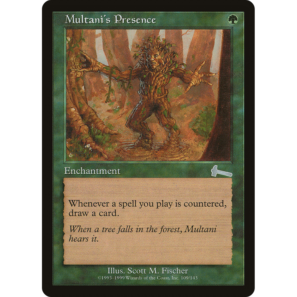 Multani's Presence (ULG-109) - Urza's Legacy Foil