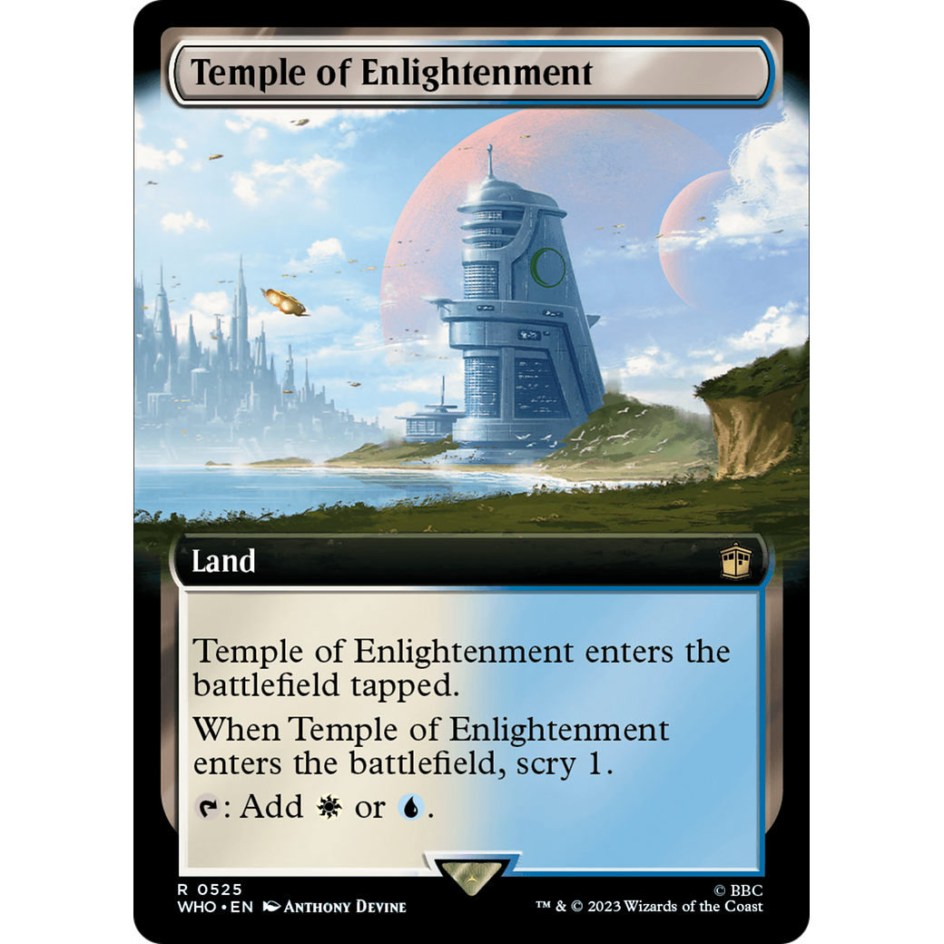 Temple of Enlightenment (Extended Art) (WHO-525) - Doctor Who: (Extended Art)