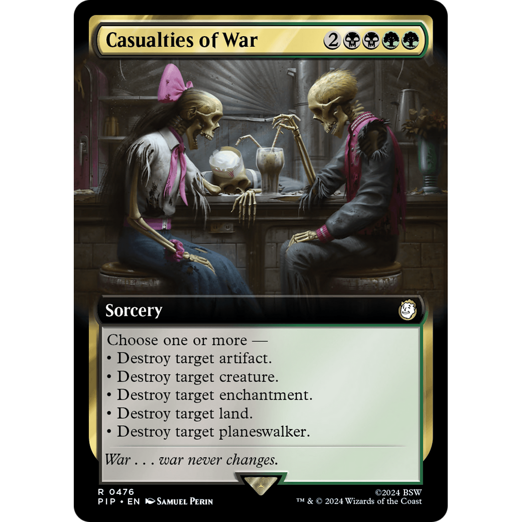 Casualties of War (PIP-476) - Fallout: (Extended Art) Foil