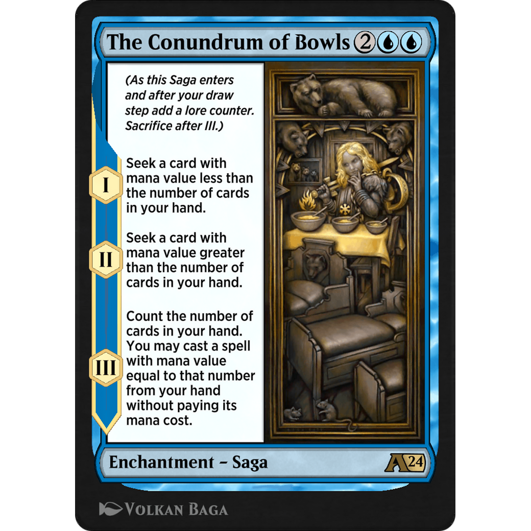 The Conundrum of Bowls (YWOE-003) - Alchemy: Wilds of Eldraine