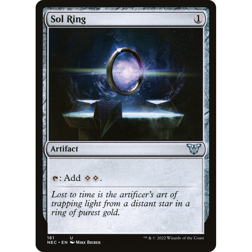 Sol Ring (NEC-161) - Neon Dynasty Commander