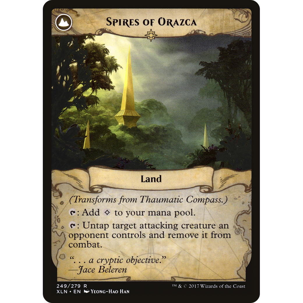 Thaumatic Compass (XLN-249) - Ixalan: (compasslanddfc) Foil