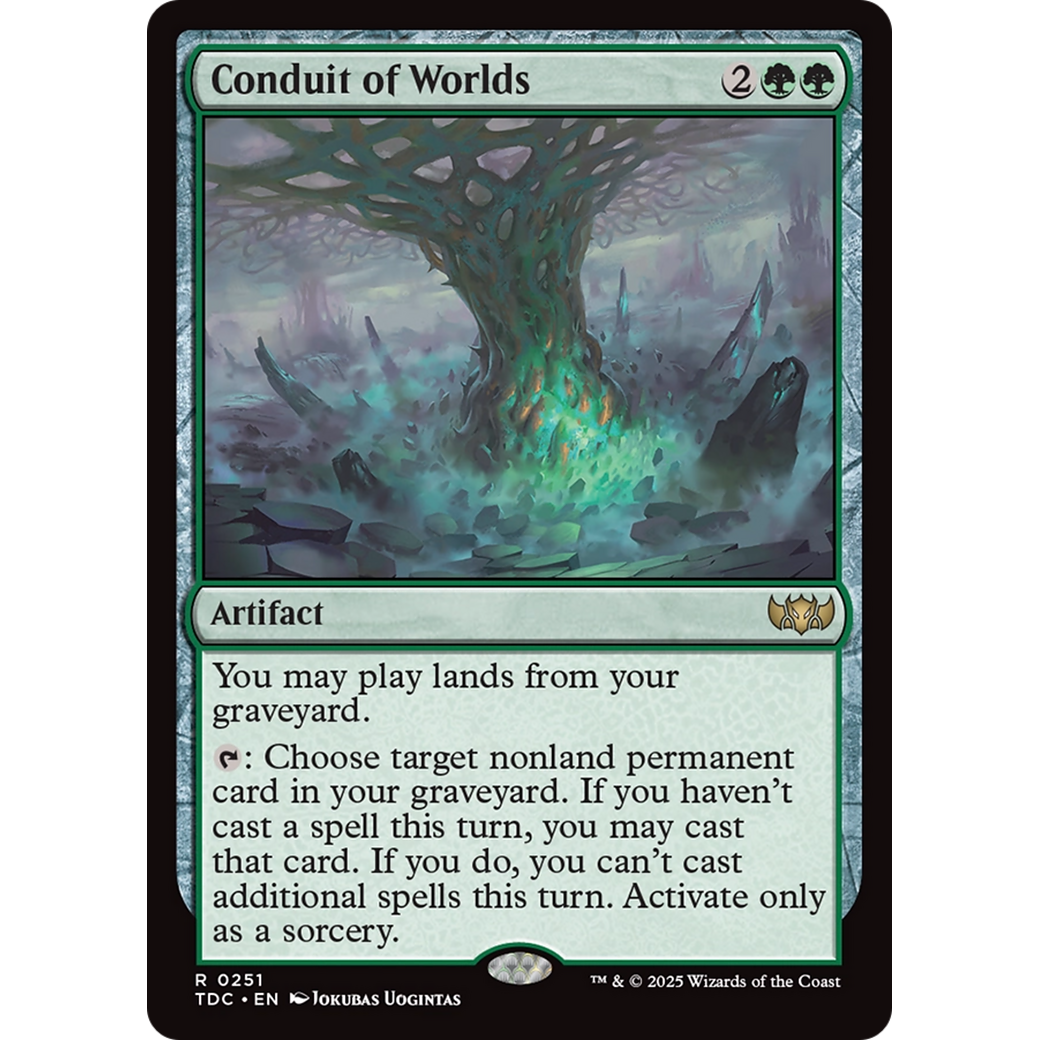 Conduit of Worlds (TDC-251) - Commander: Tarkir: Dragonstorm
