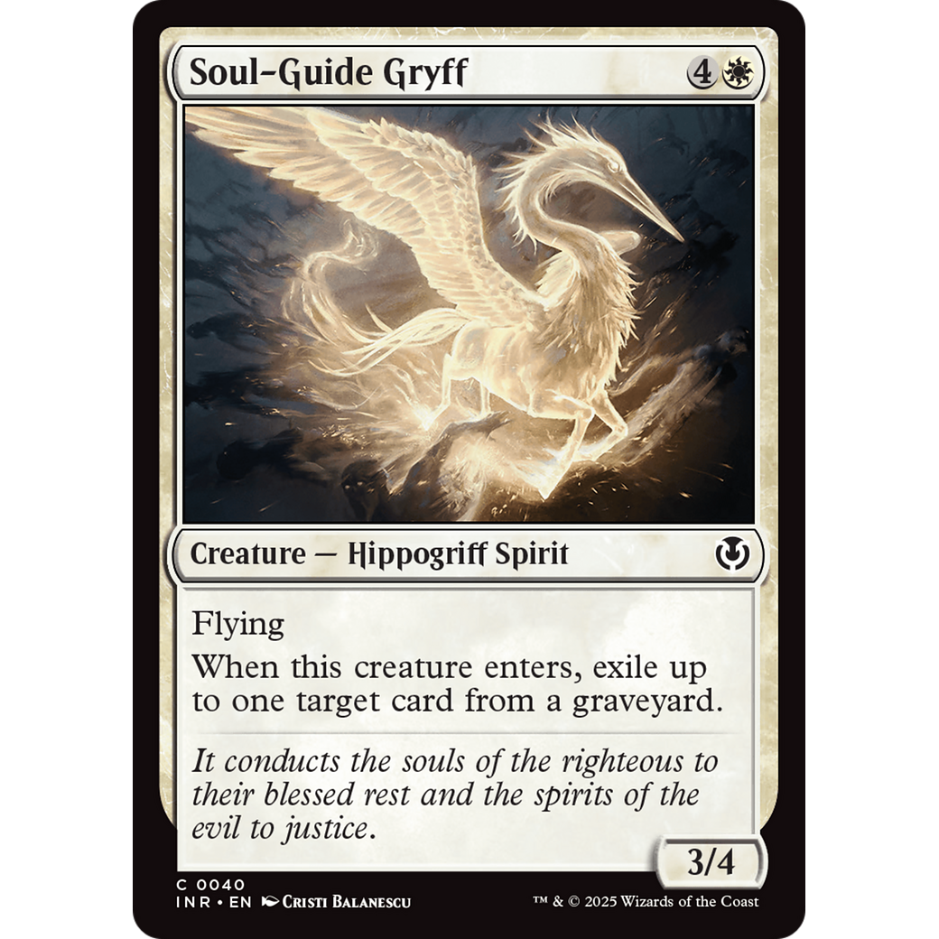 Soul-Guide Gryff (INR-040) - Innistrad Remastered