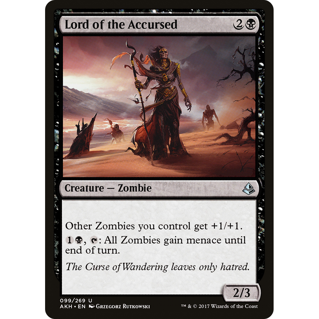 Lord of the Accursed (AKH-099) - Amonkhet Foil