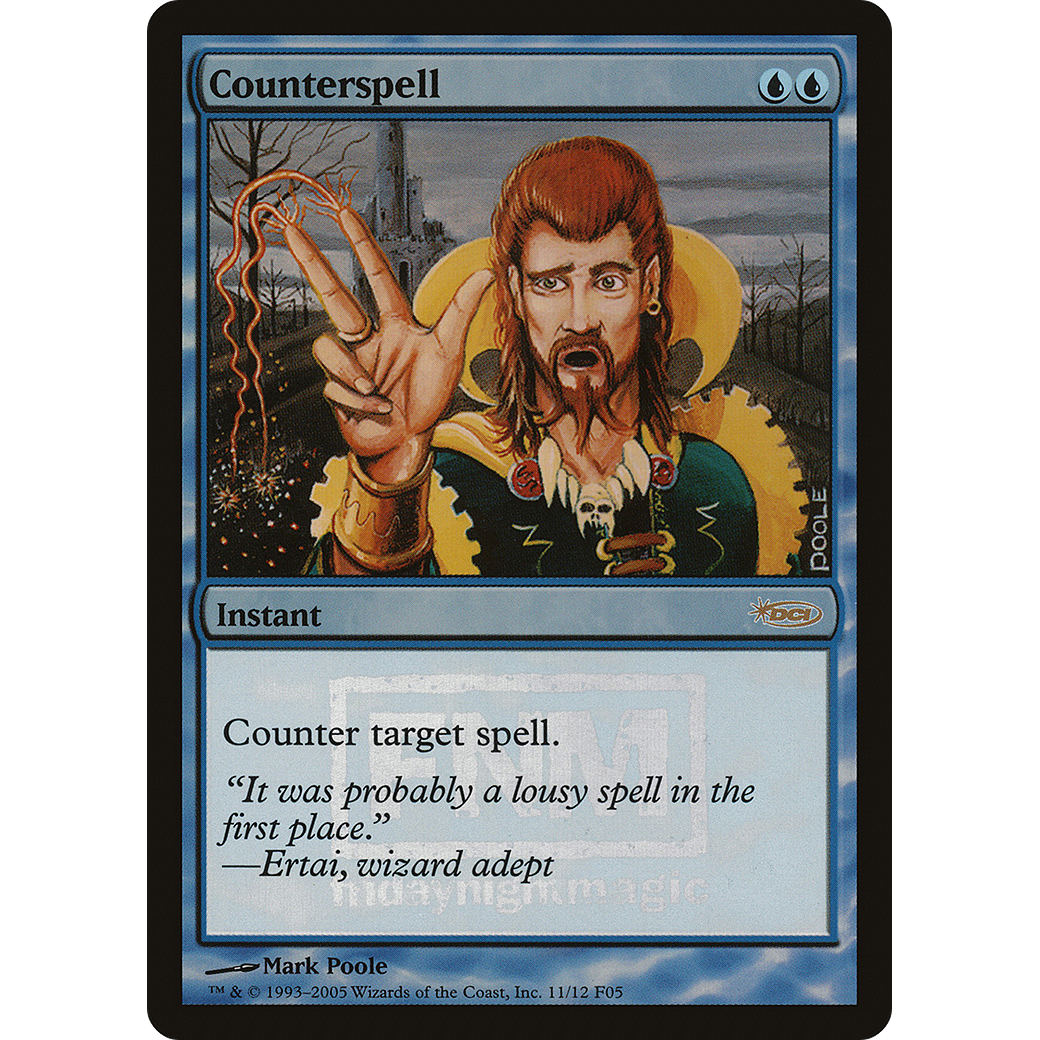Counterspell (FNM-011) - Friday Night Magic 2005 Foil