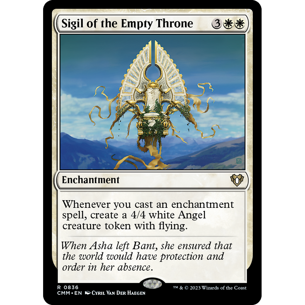 Sigil of the Empty Throne (CMM-836) - Commander Masters