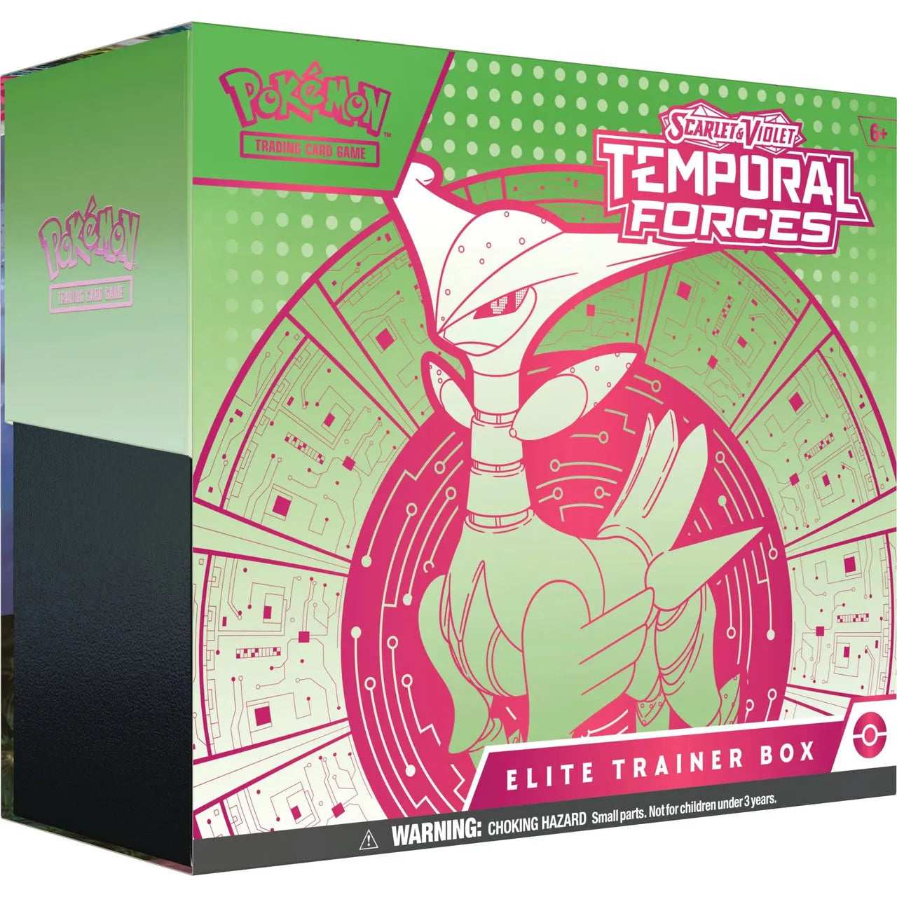 Pokemon: Scarlet and Violet - Temporal Forces Elite Trainer Box ETB - Iron Leaves