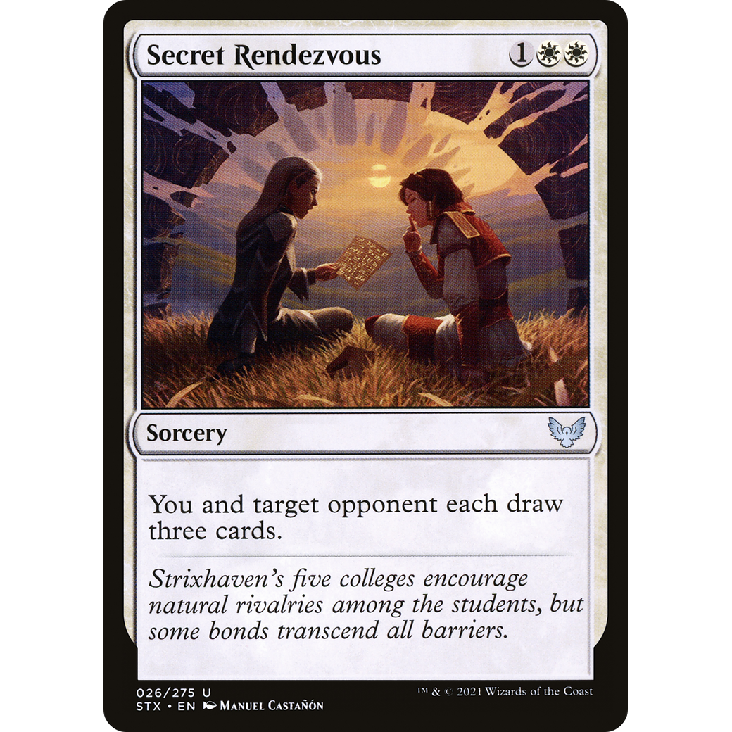 Secret Rendezvous (STX-026) - Strixhaven: School of Mages Foil