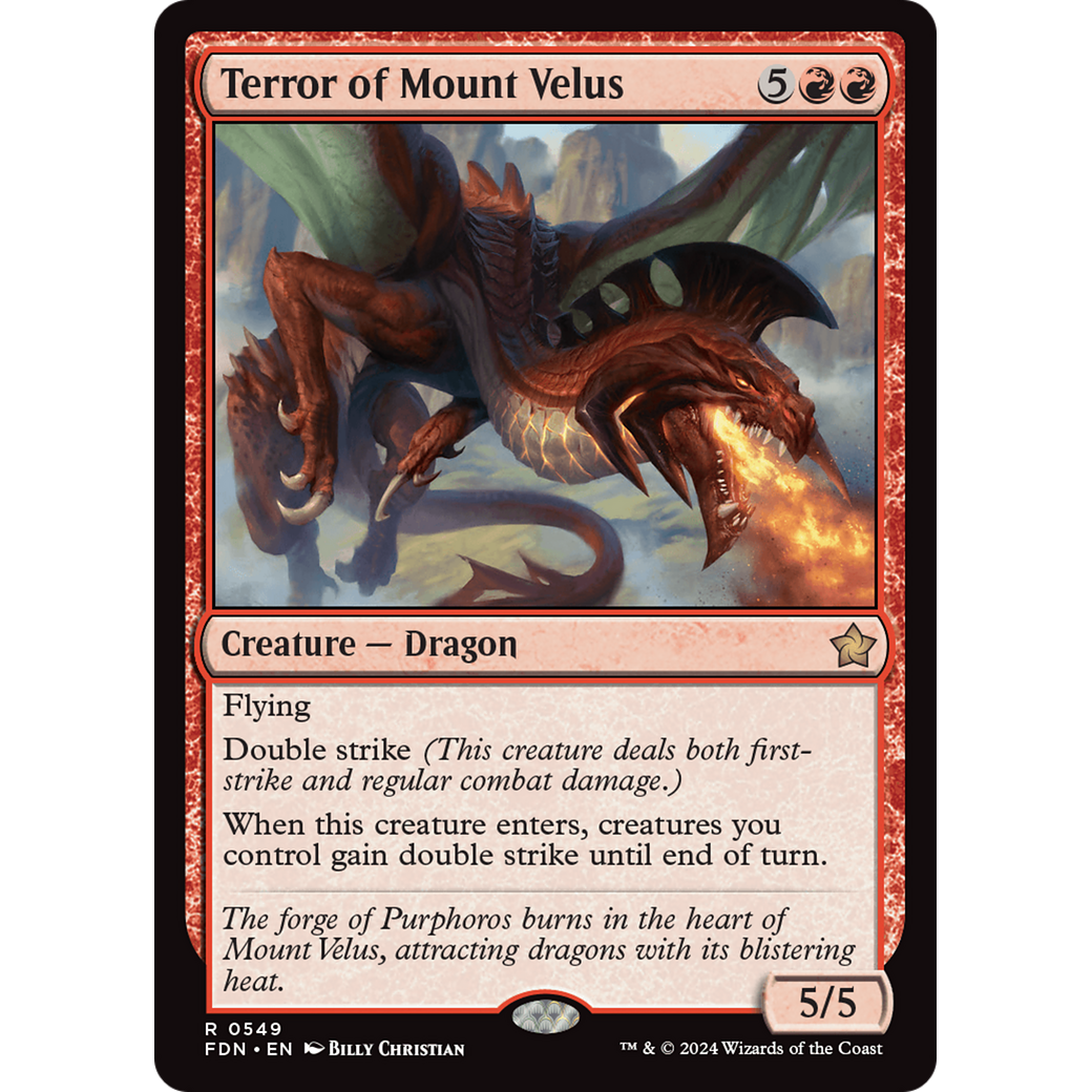 Terror of Mount Velus (FDN-549) - Foundations