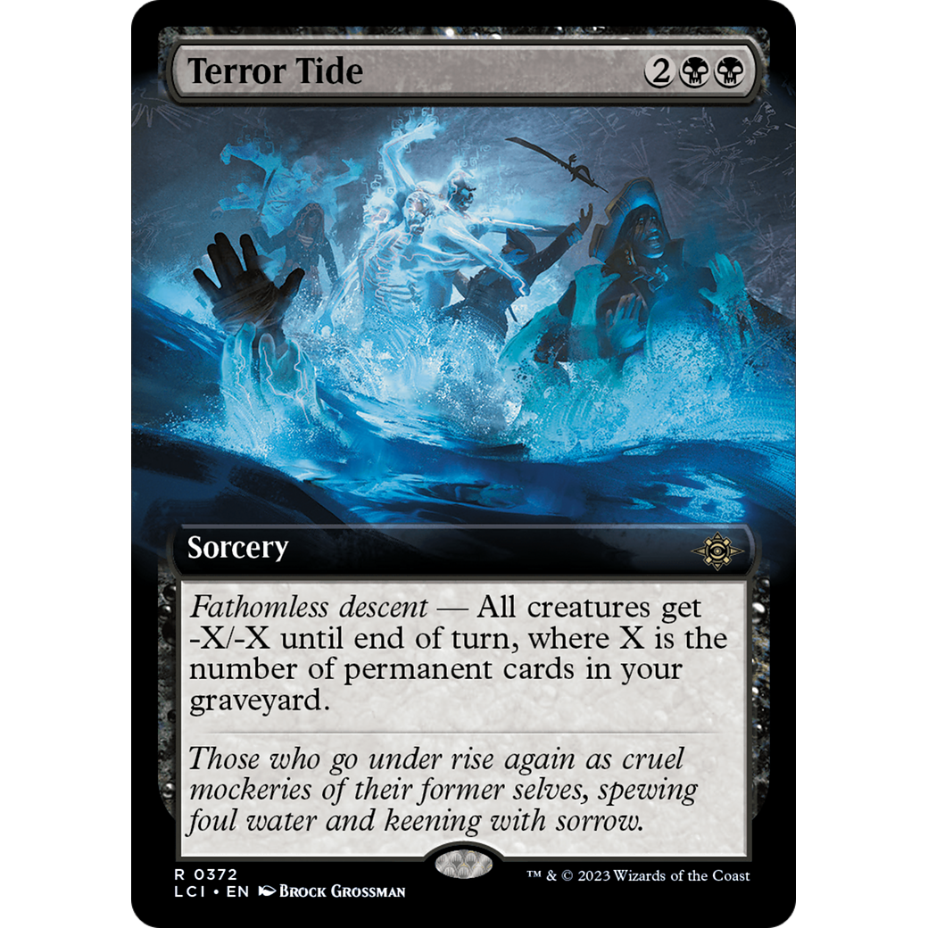 Terror Tide (LCI-372) - The Lost Caverns of Ixalan: (Extended Art)