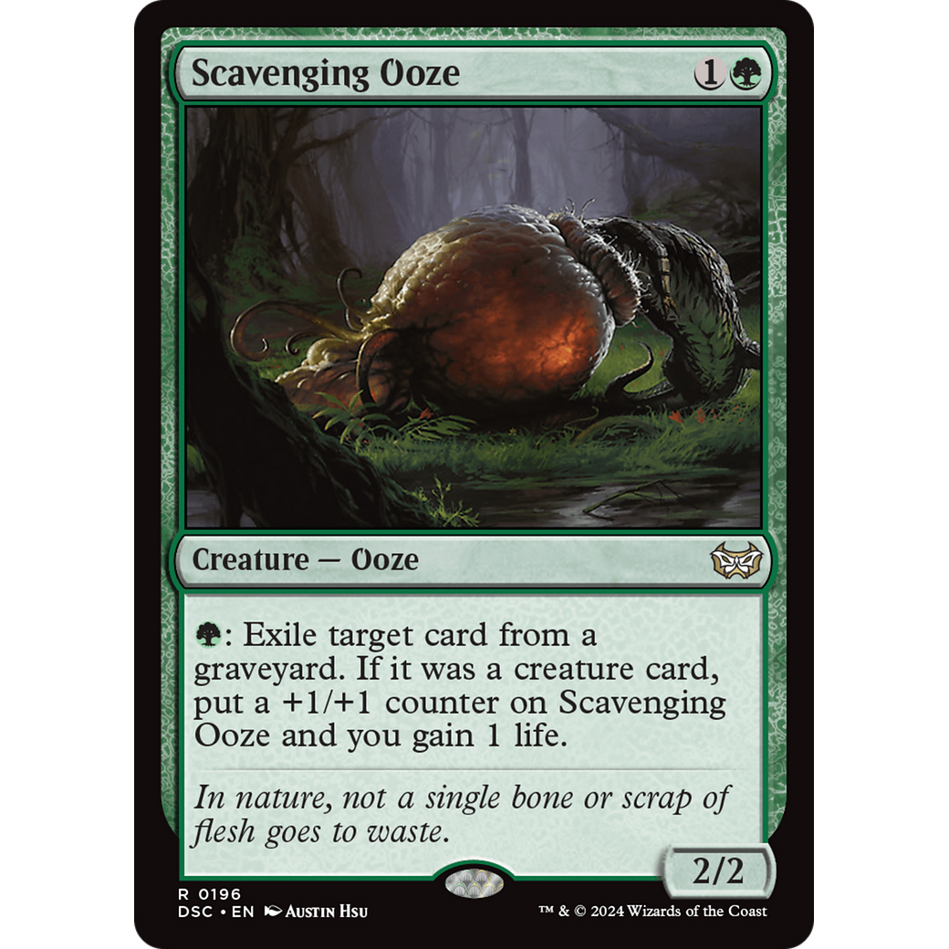 Scavenging Ooze (DSC-196) - Duskmourn: House of Horror Commander