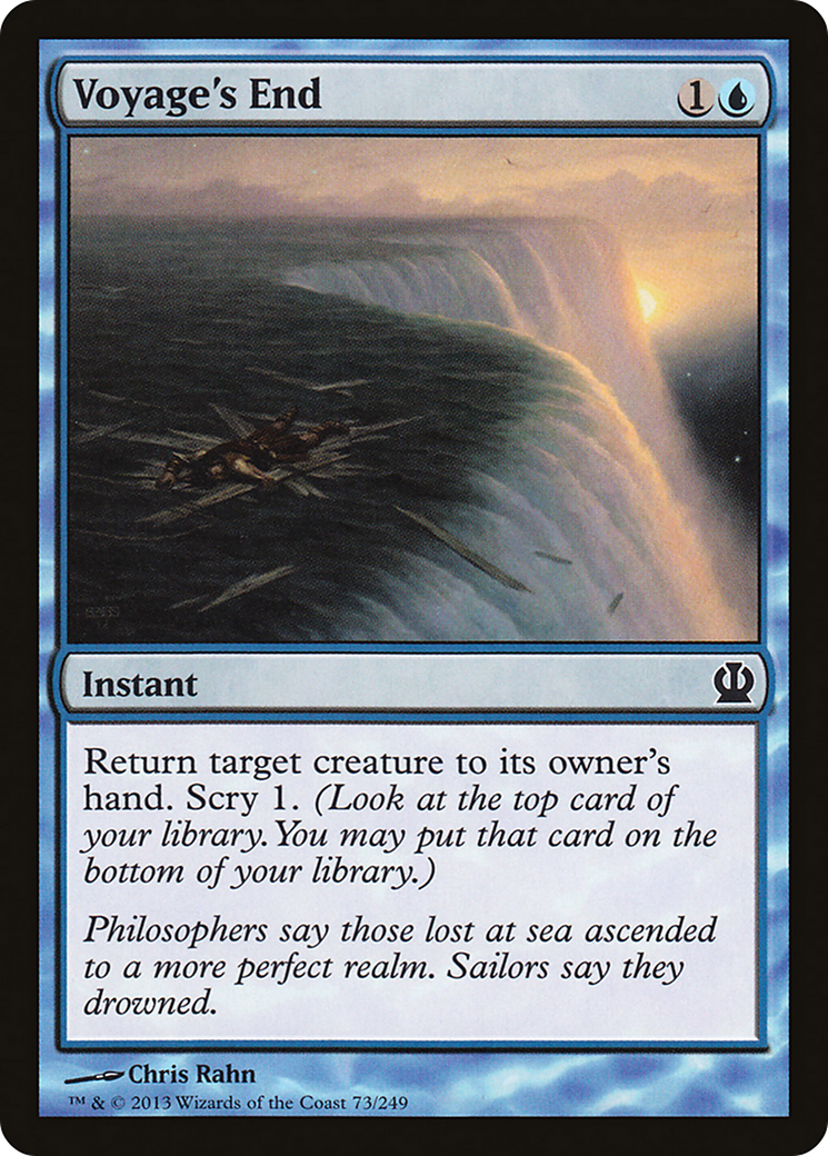 Voyage's End (THS-073) - Theros Foil