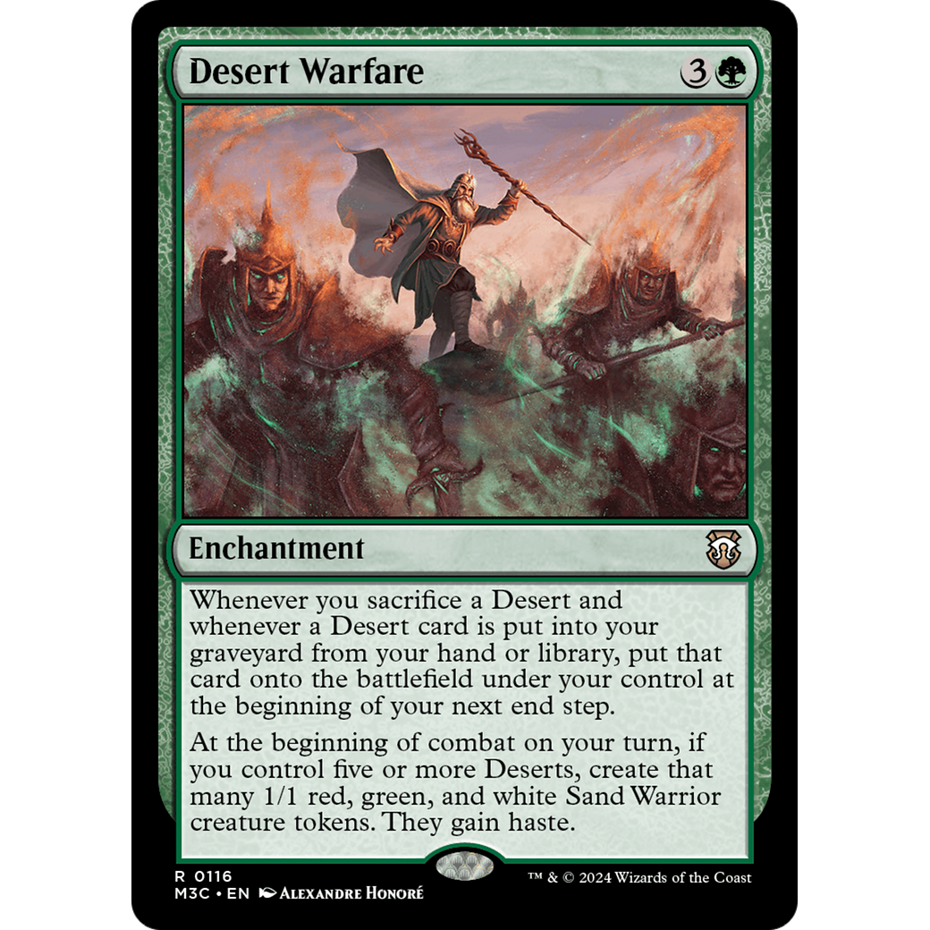 Desert Warfare (M3C-116) - Modern Horizons 3 Commander