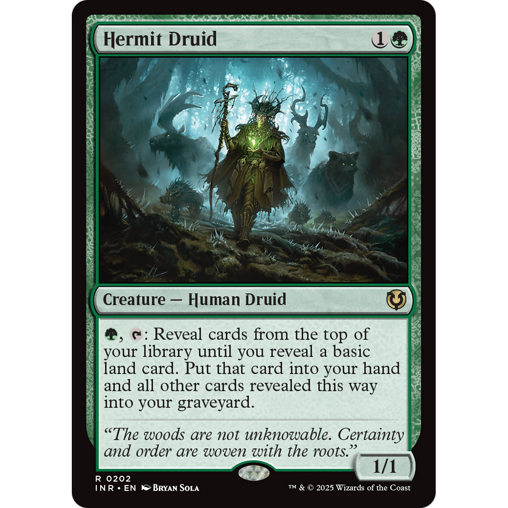Hermit Druid (INR-202) - Innistrad Remastered Foil