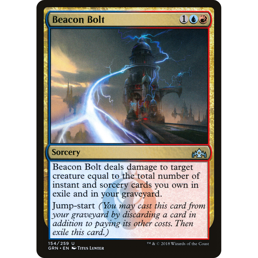 Beacon Bolt (GRN-154) - Guilds of Ravnica